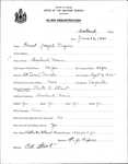 Alien Registration- Vigue, Ernest J. (Garland, Penobscot County)
