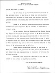 To: The Municipal Officers (Draft) by Adjutant General and Clyde W. Metcalf