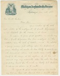 1881 - Replies to Dr. Harlow's inquiry into suitability of female physicians