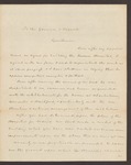 1836-08 Report to the Governor and Council Regarding Hospital Construction Progress by Reuel Williams by Reuel Williams