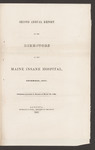 1841-12   Second Annual Report of the Directors of the Maine Insane Hospital