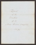 1849    Report of the Trustees of the Maine Insane Hospital