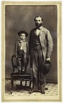 Unidentified image of a man and child - 012