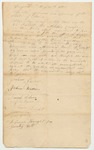 Remonstrance against the election of Joshua Pierce as Ensign of a militia Company