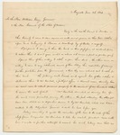 Letter of Ruell Williams RE: Land Dispute in Freedom