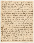 Letter of Artemus Kimball