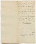Report 17: Report of the Committee of Council upon the Petition of Mark Dennett, praying that a more equal division be made between the Company under his command and that under the command of Capt Hames B Thornton Junior, in the town of Saco
