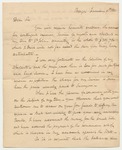Letter from Joseph Treat to Gov William King
