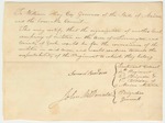 Lieut. Col. Samuel Braden and Brig. Gen. John McDonald Letter Regarding the Organization of a New Company of Militia in Limington