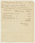 State of Maine Receipt to Samuel Cook