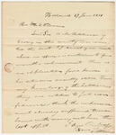 Letter of E.J. Warren to William Williamson