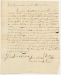 Letter of Selectmen of Gerry on Robert Hutchinson