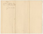 Copy of Jesse Rowell's Letter Relative to Patrickson Plantation