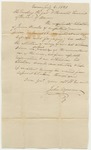 John Wyman Letter to the Council of the State of Maine on the Release of James Hamlin