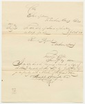 Copy of State of Maine Receipt for Nathan Ames