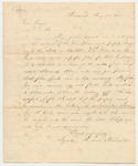 Copy of Letter from David Stanward to Gen. Cony