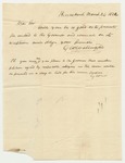 Letter from G.W. Wallingford on the Petition of Joseph Waterhouse