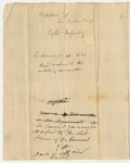 Petition of John Richardson for a Light Infantry