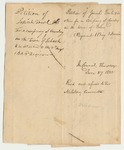 Petition of Josiah Fowle and others for a Company of Cavalry in the Town of Sebec 5R.1B.3D.