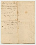 Petition of Capt. Abraham Brown and others Praying that the Company Under his Command may be Annexed to the 5R.1B.3D.
