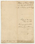 Petition of Francis S. Grace and others of the 2R.2B.1D. for a Company of Artillery
