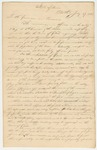 Petition of Lt. Col. Mitchell for the Organization of a Company in Gilead