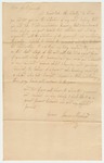 Letter from James Mosher to Mr. J.M Gerrish, Requesting Him to Address the Governor and Council on His Behalf