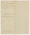 Petition of Joseph Durell and others for a new Company in the town of Solon