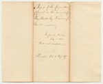 Report 166: Report of the Committee of Council on the Account of Payn Elwell Esq., Treasurer of Lincoln