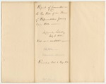 Report of the Committee on the Payroll of the House of Representatives, January Session 1822