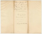 Report 180: Report of the Committee of Council on the Account of Bradshaw Hall, Treasurer of the County of Hancock