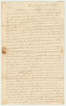Letter from Capt. Carver Buker Regarding His Petition to Alter the Dividing Lines of the Companies of Biddeford