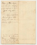 Petition of Alvin Russell and Others for a Company of Light Infantry
