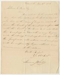 Letter from Thomas J. Whiting in Favor of the Petition for the Alteration of the Companies in Surry