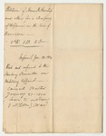 Petition of Hosea H. Hunter and Others for a Company of Riflemen in the Town of Harrison