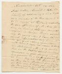 Letter from Henry Hale and Rev. D. Merrill Regarding the Pardon of George W. Gordon