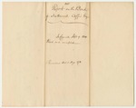 Report 335: Report on the Bond of Nathaniel Coffin, Esq., Clerk of Judicial Courts in Lincoln County