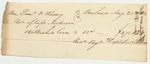 Samuel Hussey Receipt for Corn from Capt. Vickinson