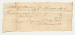Receipt No. 20 for Edward Hinds