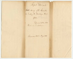 Report 402: Report on the Account of Bradshaw Hall, Esq., Treasurer of Hancock County