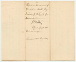 Report 402: Report on the Account of Bradshaw Hall, Esq., Treasurer of Hancock County