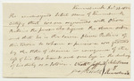 Treasurer Joseph C. Boyd Request for Warrants for Payments on Interest of the State Debt