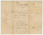 Petition of L. Rockwood and others for a Cavalry of Light Infantry in Calais