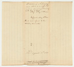 Letter from J.R. Stinson in Favor of a Pardon for Charles C. Trefethen