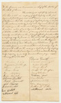 Letter from the Commissioned Officers of the Companies of Artillery and Light Infantry of Thomaston Regarding the Petition to Raise a Company for the State Prison