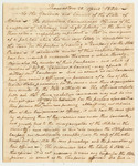 Letter from the Commissioned Officers of the Companies of Artillery and Light Infantry of Thomaston Regarding the Petition to Raise a Company for the State Prison