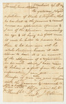 Letter from J.R. Stinson in Favor of a Pardon for Charles C. Trefethen