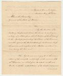 Letter from W.H. Jumnor Regarding the Examination of the Accounts and Proofs of the Services of the Eleventh Division
