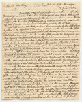 Letter from George Sullivan in Response to William King