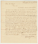 Letter from Edward Fuller in Favor of the Pardon of Elias Shurborn